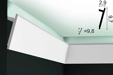 Orac Decor SX179F профиль для скрытого освещения гибкий